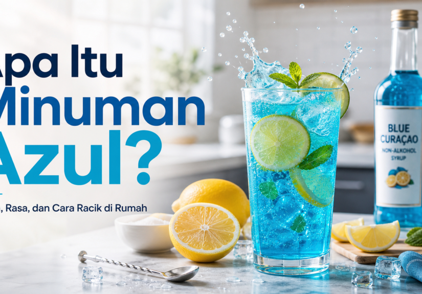 azul - Apa Itu Minuman Azul? Bahan, Rasa, dan Cara Racik di Rumah