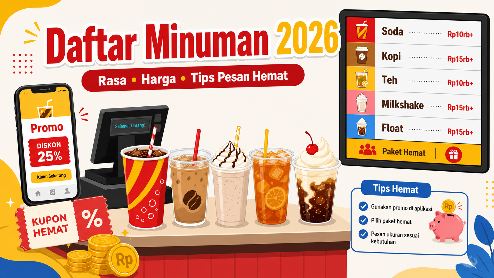 Daftar Minuman McDonald’s 2026: Rasa, Harga, dan Tips Pesan Hemat - mcdonald