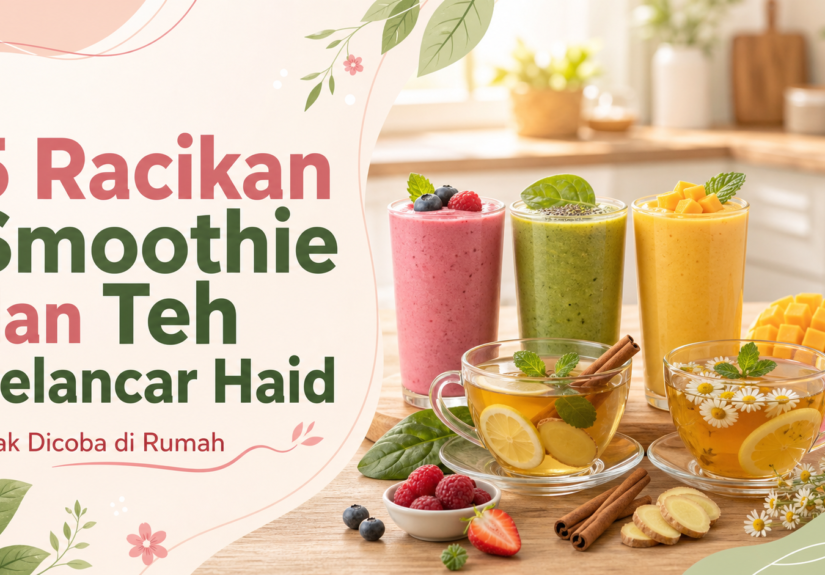 haid - 5 Racikan Smoothie dan Teh Pelancar Haid, Enak Dicoba di Rumah