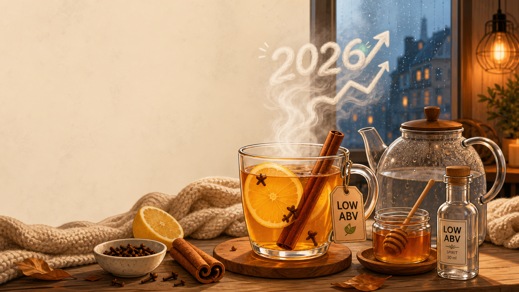 Kenapa Hot Toddy Rendah Alkohol Jadi Tren Minuman Hangat 2026? - alkohol
