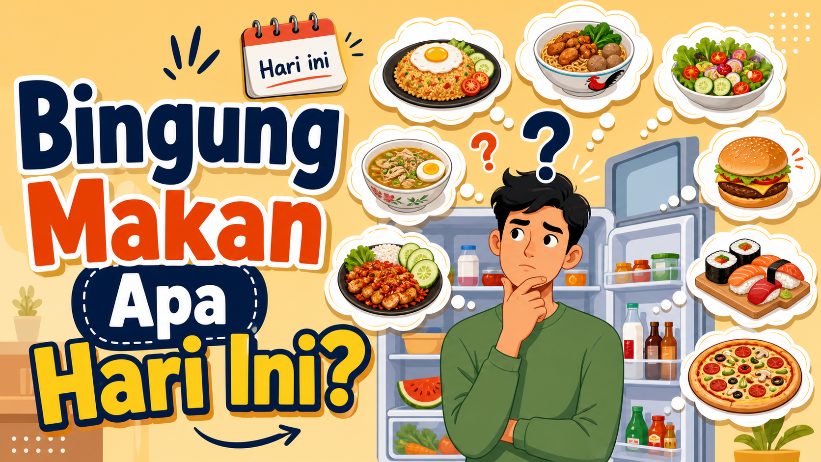 Kenapa Sering Bingung Makan Apa Hari Ini? - makan