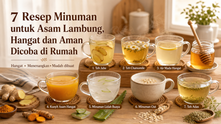 lambung - 7 Resep Minuman untuk Asam Lambung, Hangat dan Aman Dicoba di Rumah