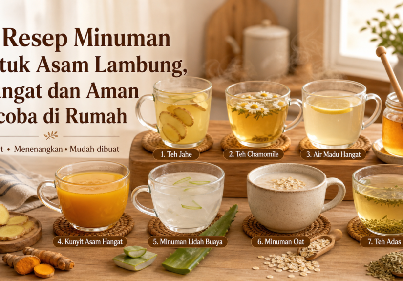 lambung - 7 Resep Minuman untuk Asam Lambung, Hangat dan Aman Dicoba di Rumah