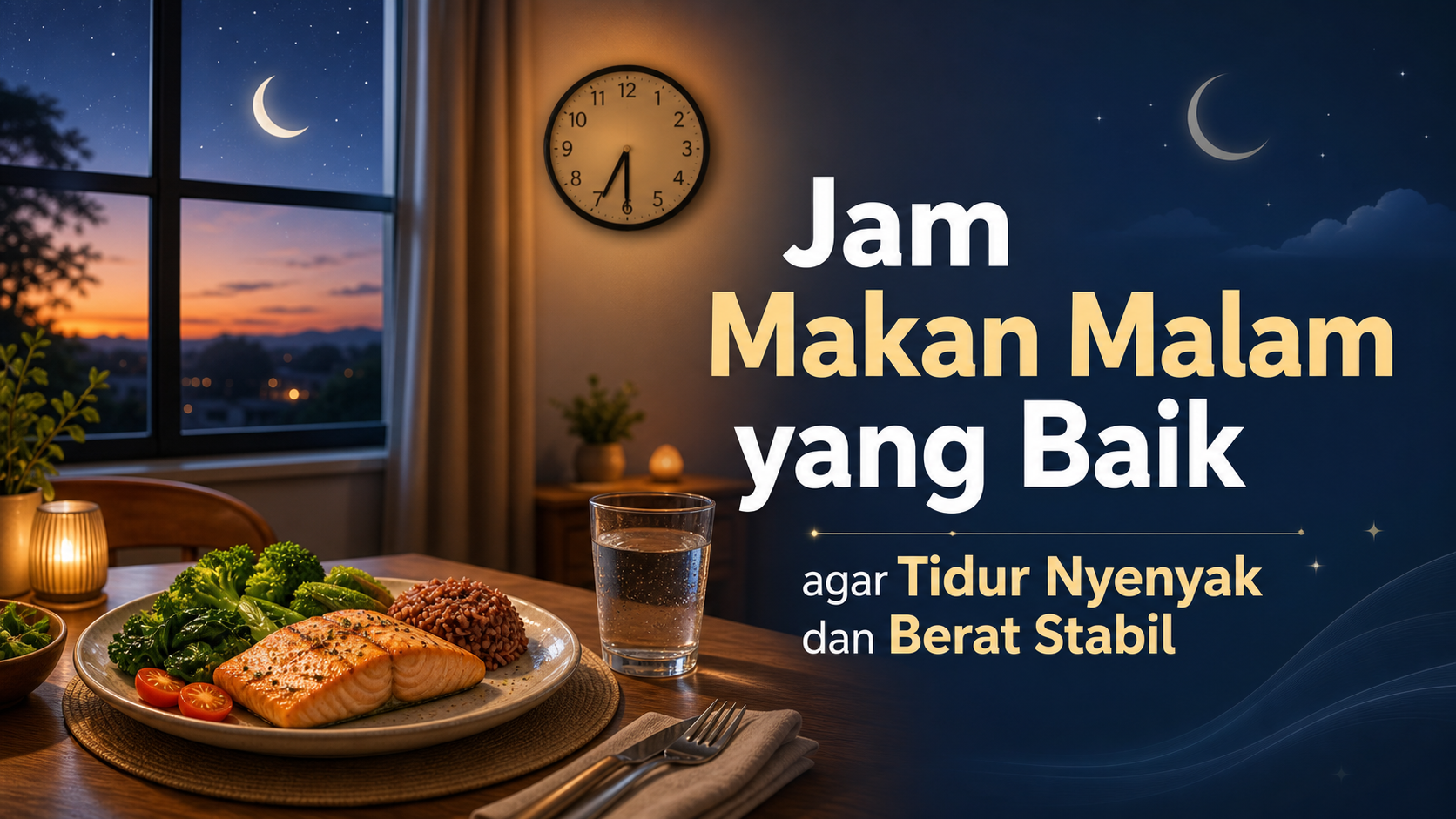 makan - Jam Makan Malam yang Baik agar Tidur Nyenyak dan Berat Stabil