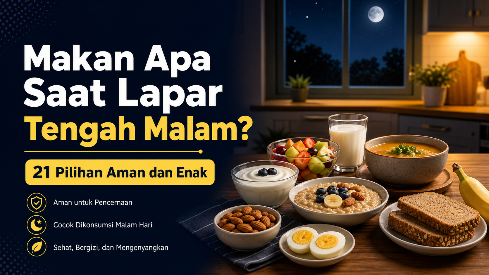 makan - Makan Apa Saat Lapar Tengah Malam? 21 Pilihan Aman dan Enak
