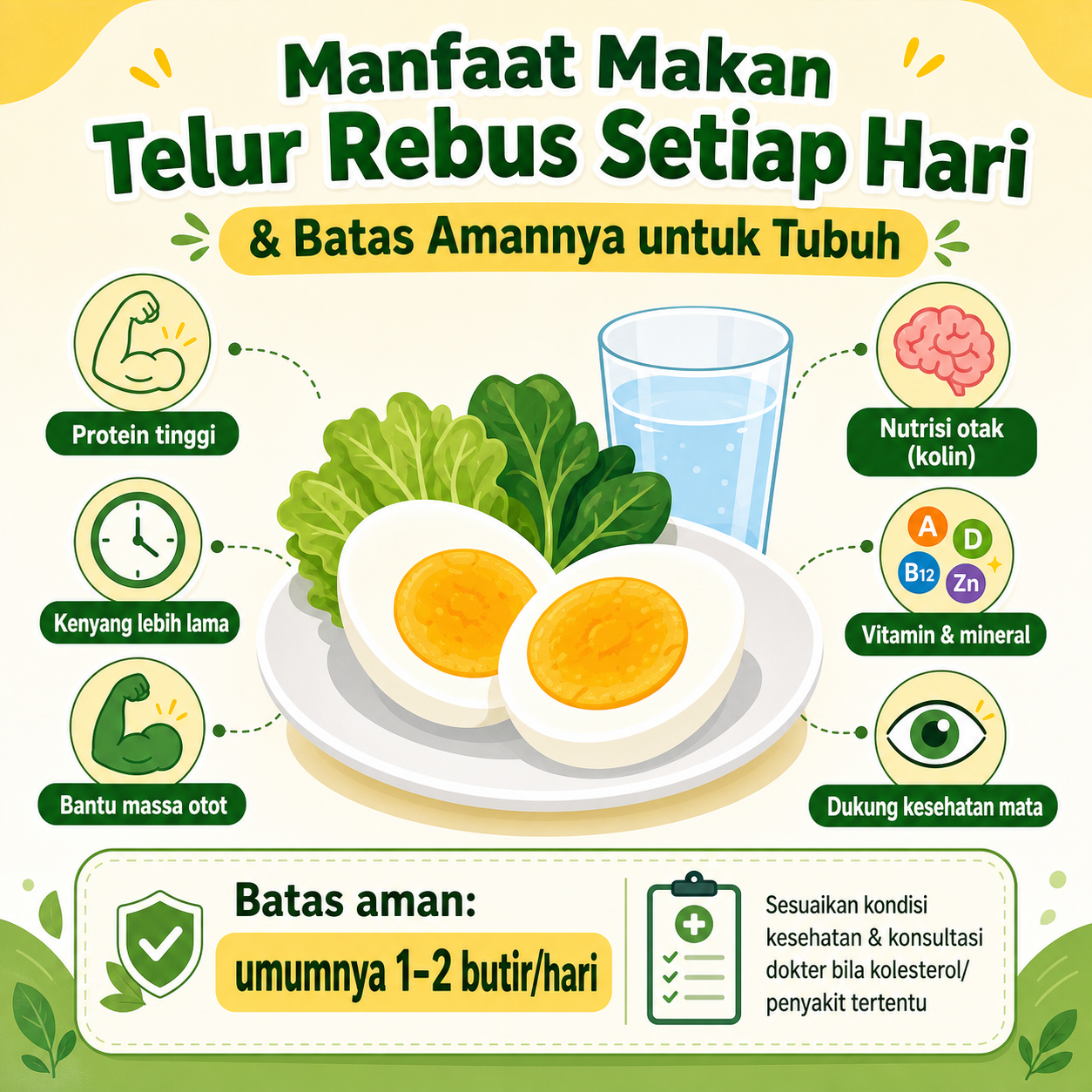 Manfaat Makan Telur Rebus Setiap Hari dan Batas Amannya untuk Tubuh - telur