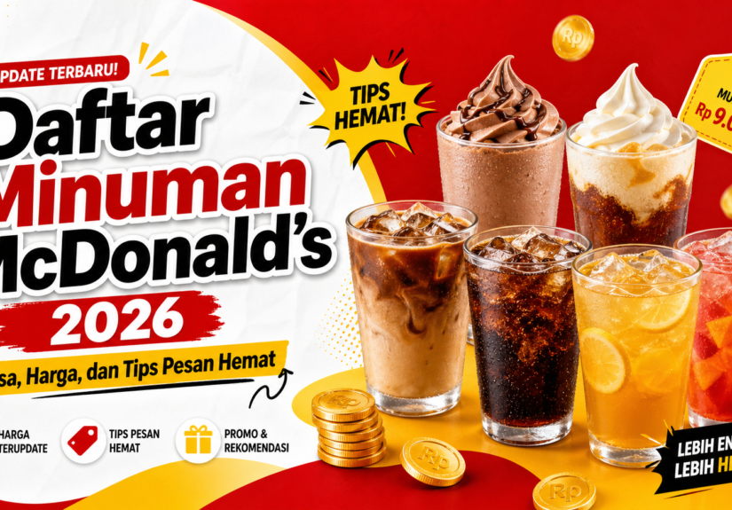 mcdonald - Daftar Minuman McDonald’s 2026: Rasa, Harga, dan Tips Pesan Hemat