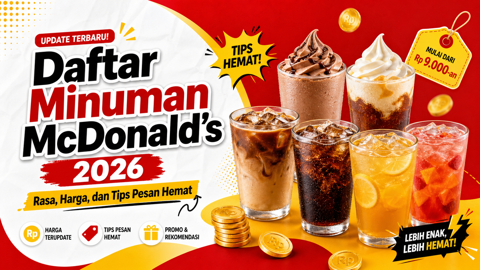 mcdonald - Daftar Minuman McDonald’s 2026: Rasa, Harga, dan Tips Pesan Hemat