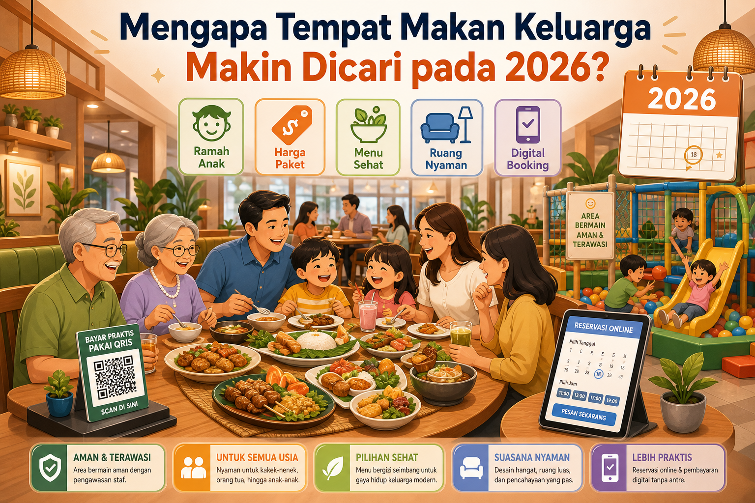 Mengapa Tempat Makan Keluarga Makin Dicari pada 2026? - makan