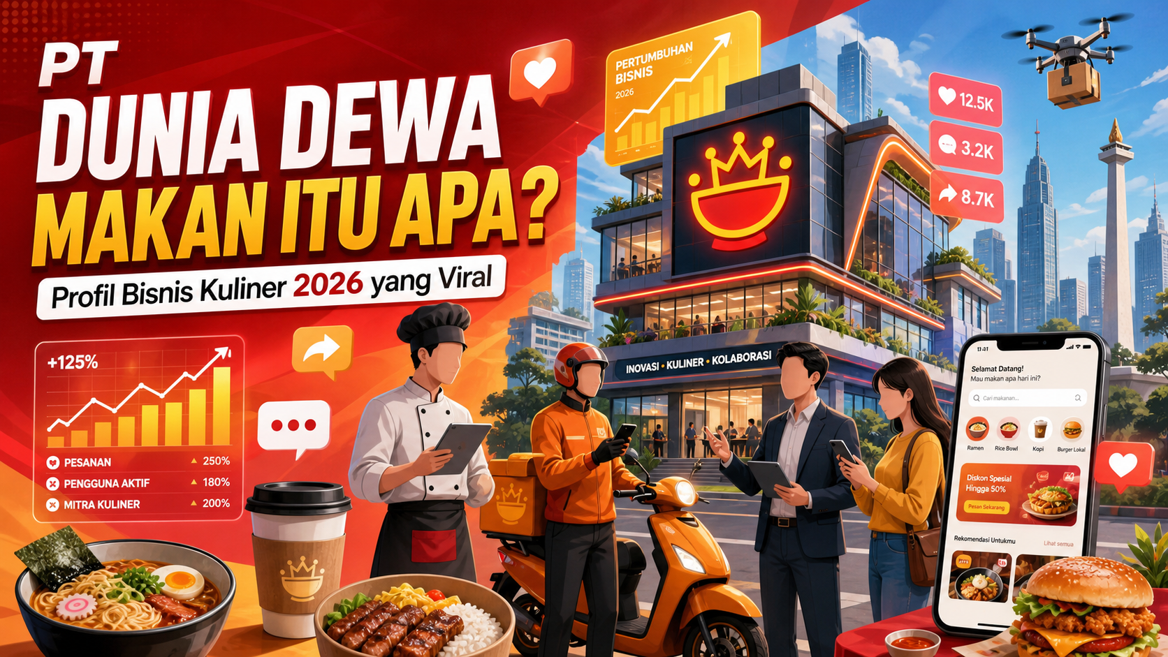 PT Dunia Dewa Makan Itu Apa? Profil Bisnis Kuliner 2026 yang Viral - dunia