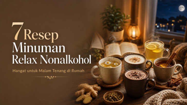 relax - 7 Resep Minuman Relax Nonalkohol, Hangat untuk Malam Tenang di Rumah