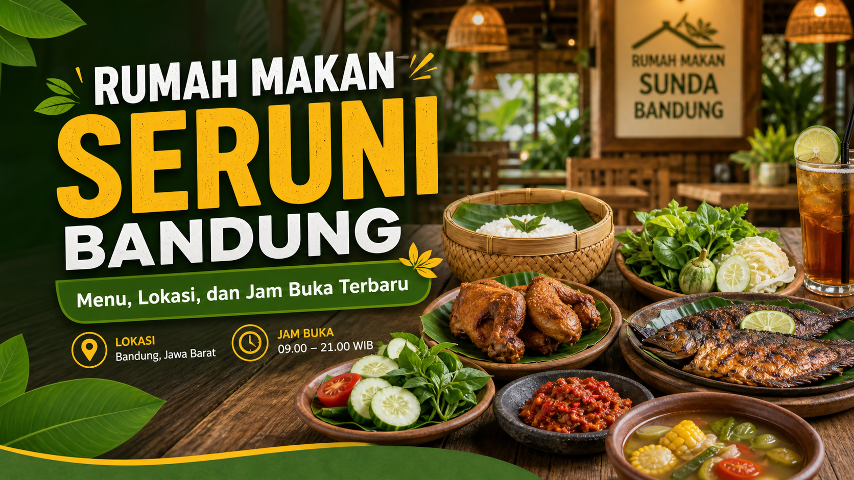 seruni - Rumah Makan Seruni Bandung: Menu, Lokasi, dan Jam Buka Terbaru