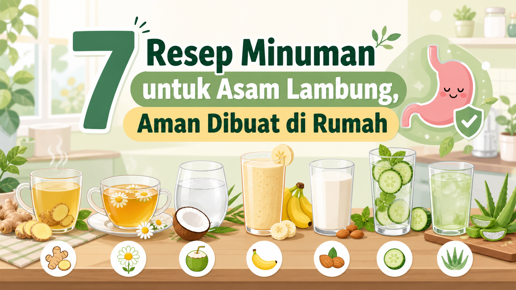 7 Resep Minuman untuk Asam Lambung, Aman Dibuat di Rumah - lambung