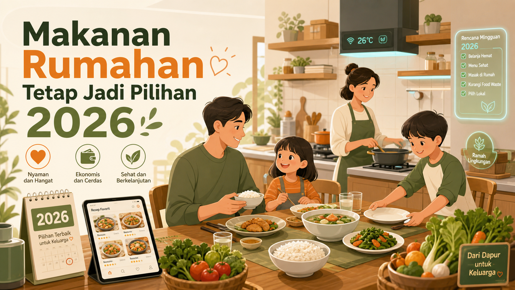 Kenapa Makanan Rumahan Tetap Jadi Pilihan pada 2026? - resep