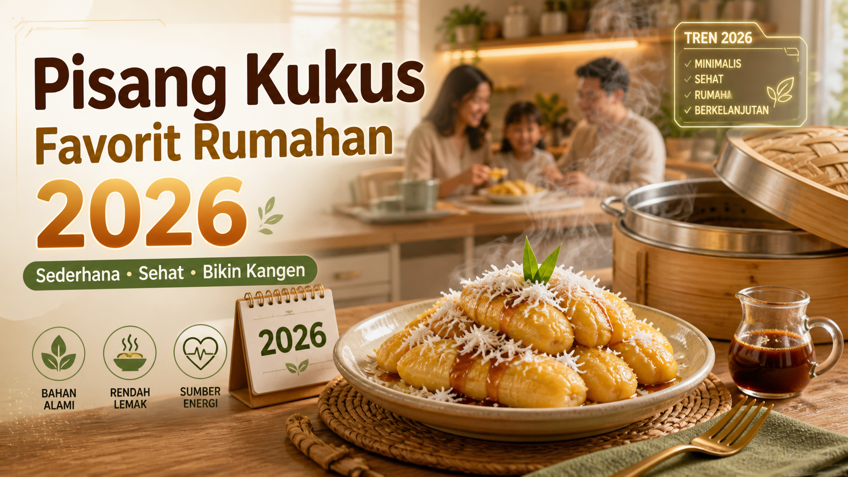 Kenapa Pisang Kukus Masih Jadi Favorit Kuliner Rumahan 2026? - pisang
