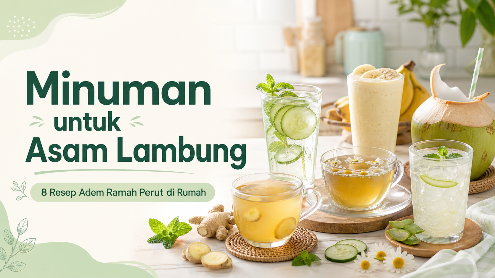 lambung - Minuman untuk Asam Lambung: 8 Resep Adem Ramah Perut di Rumah