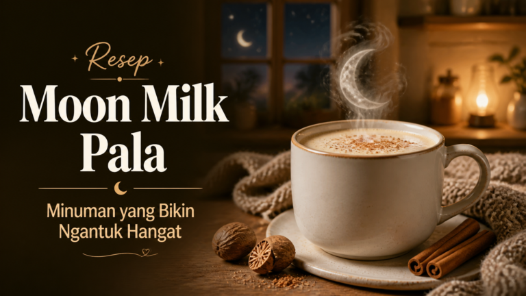 minuman - Resep Moon Milk Pala, Minuman yang Bikin Ngantuk Hangat