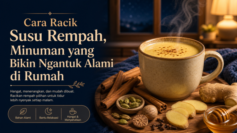 ngantuk - Cara Racik Susu Rempah, Minuman yang Bikin Ngantuk Alami di Rumah