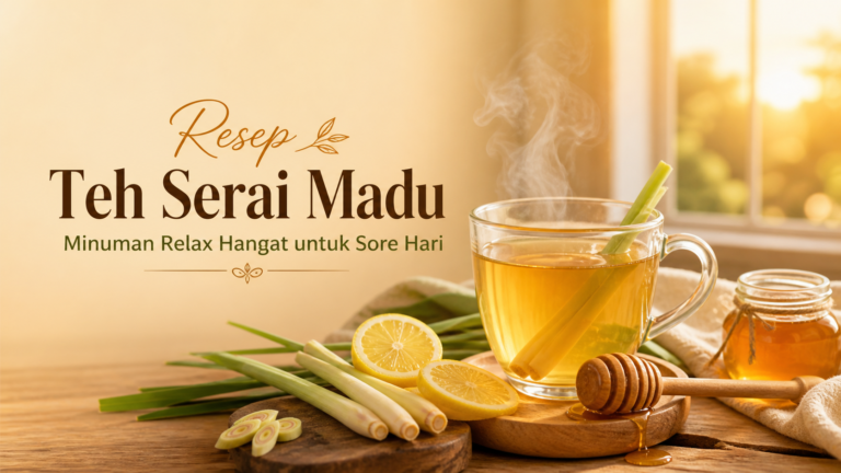 serai - Resep Teh Serai Madu, Minuman Relax Hangat untuk Sore Hari