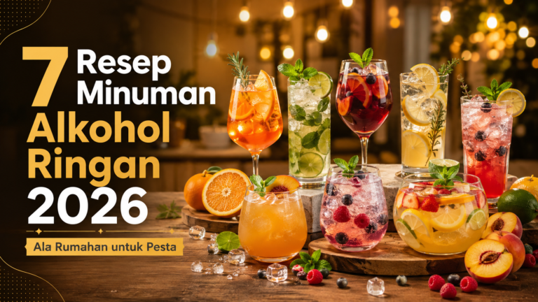 alkohol - 7 Resep Minuman Alkohol Ringan 2026 ala Rumahan untuk Pesta