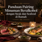 alkohol - Panduan Pairing Minuman Beralkohol dengan Steak dan Seafood di Rumah