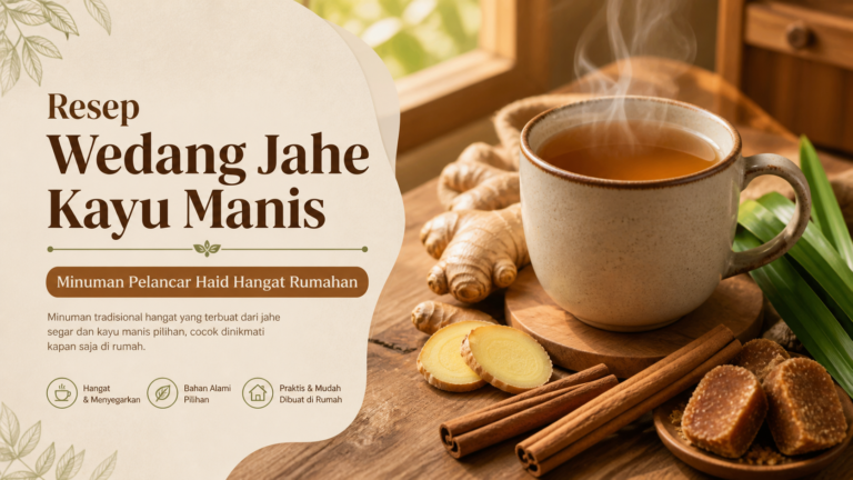 haid - Resep Wedang Jahe Kayu Manis, Minuman Pelancar Haid Hangat Rumahan