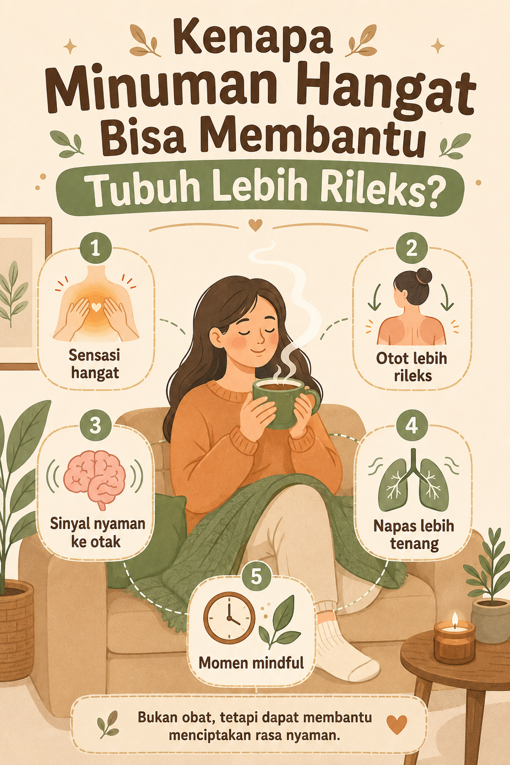 Kenapa Minuman Hangat Bisa Membantu Tubuh Lebih Rileks? - minuman