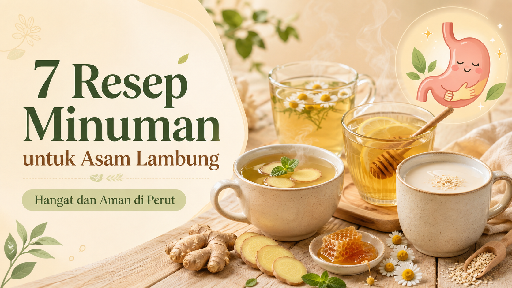lambung - 7 Resep Minuman untuk Asam Lambung, Hangat dan Aman di Perut