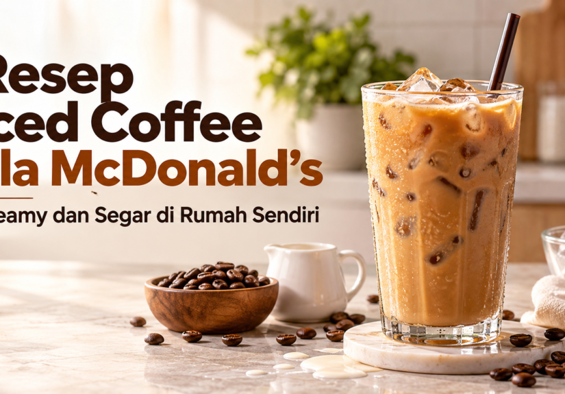 mcdonalds - Resep Iced Coffee ala McDonald's, Creamy dan Segar di Rumah Sendiri