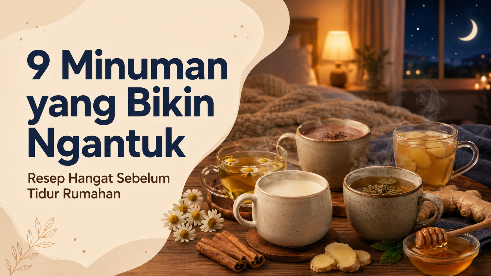 minuman - 9 Minuman yang Bikin Ngantuk, Resep Hangat Sebelum Tidur Rumahan