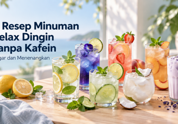 relax - 7 Resep Minuman Relax Dingin Tanpa Kafein, Segar dan Menenangkan