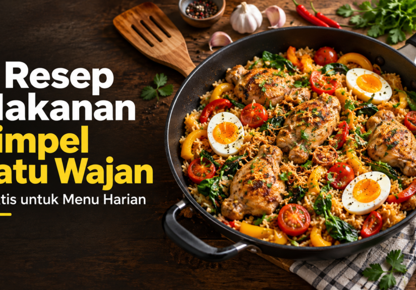 resep - 9 Resep Makanan Simpel Satu Wajan, Praktis untuk Menu Harian