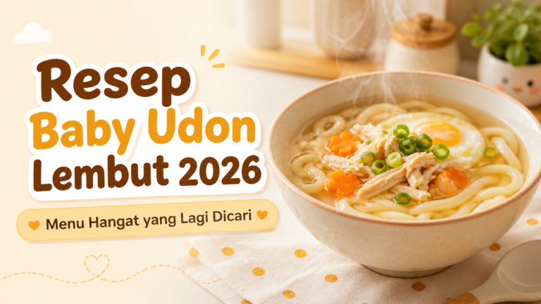 udon - Resep Baby Udon Lembut 2026, Menu Hangat yang Lagi Dicari