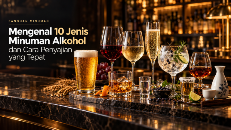 alkohol - Mengenal 10 Jenis Minuman Alkohol dan Cara Penyajian yang Tepat