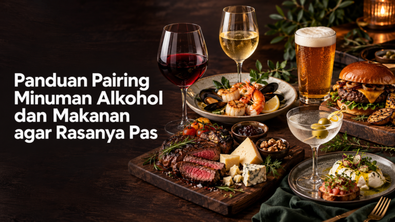 alkohol - Panduan Pairing Minuman Alkohol dan Makanan agar Rasanya Pas
