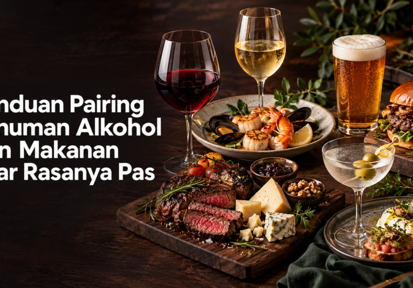 alkohol - Panduan Pairing Minuman Alkohol dan Makanan agar Rasanya Pas