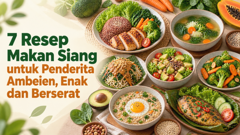 ambeien - 7 Resep Makan Siang untuk Penderita Ambeien, Enak dan Berserat