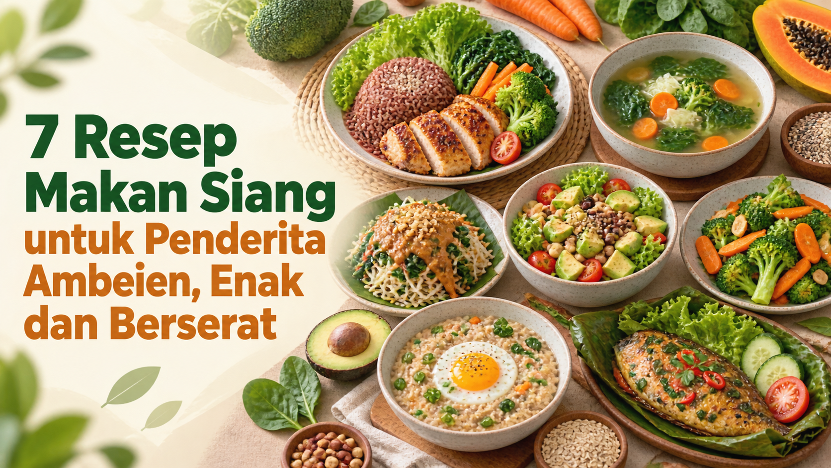 ambeien - 7 Resep Makan Siang untuk Penderita Ambeien, Enak dan Berserat