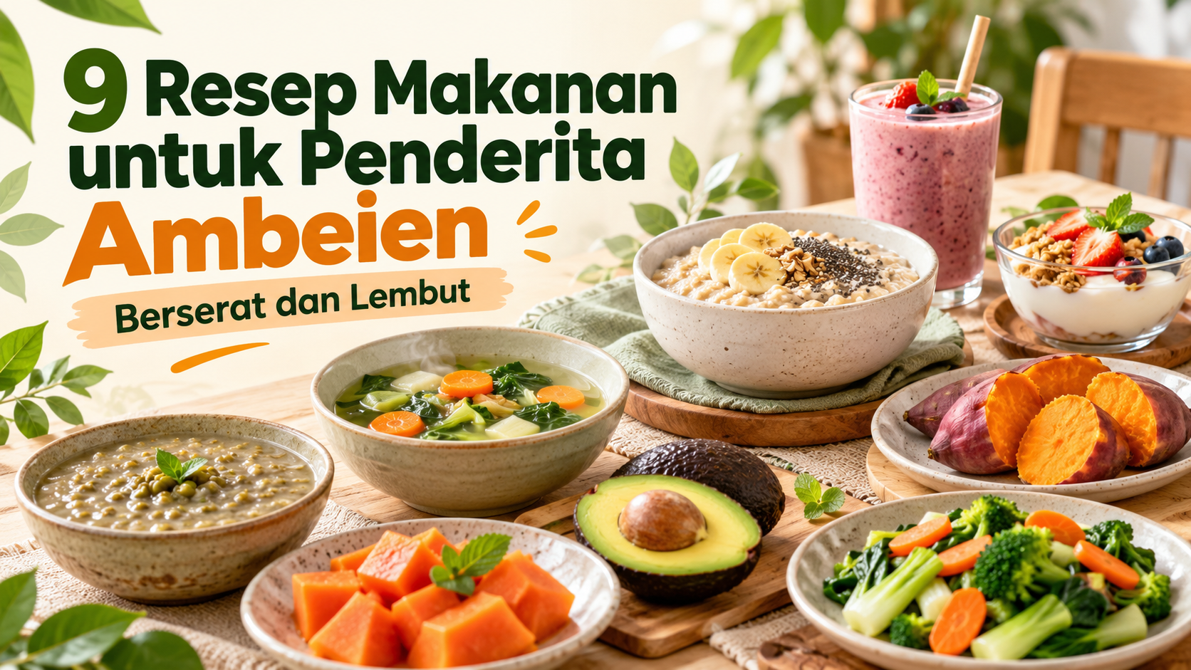 ambeien - 9 Resep Makanan untuk Penderita Ambeien, Berserat dan Lembut
