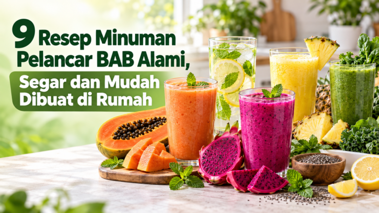 bab - 9 Resep Minuman Pelancar BAB Alami, Segar dan Mudah Dibuat di Rumah