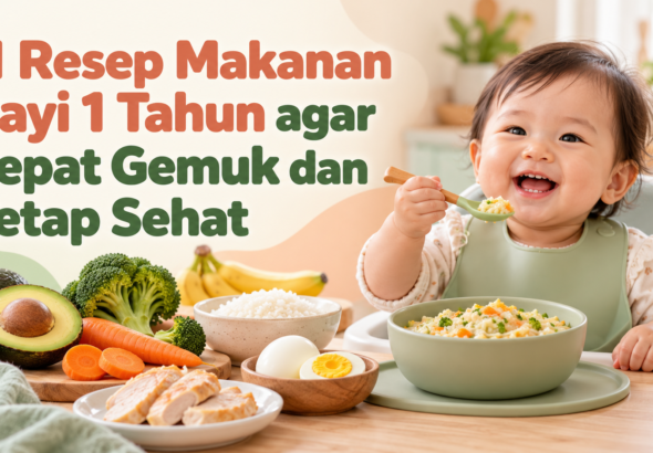 bayi - 11 Resep Makanan Bayi 1 Tahun agar Cepat Gemuk dan Tetap Sehat