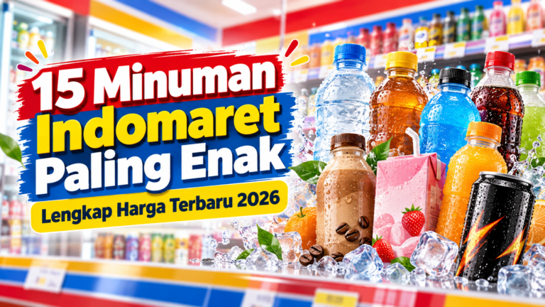 indomaret - 15 Minuman Indomaret Paling Enak, Lengkap Harga Terbaru 2026