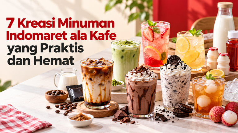 indomaret - 7 Kreasi Minuman Indomaret ala Kafe yang Praktis dan Hemat