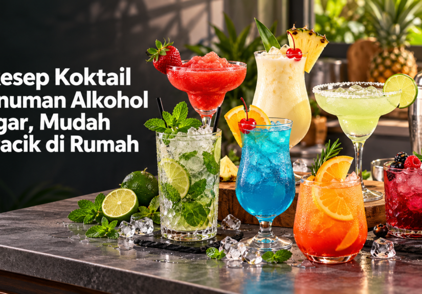 koktail - 7 Resep Koktail Minuman Alkohol Segar, Mudah Diracik di Rumah