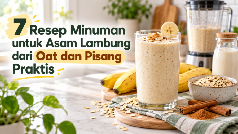 lambung - 7 Resep Minuman untuk Asam Lambung dari Oat dan Pisang Praktis