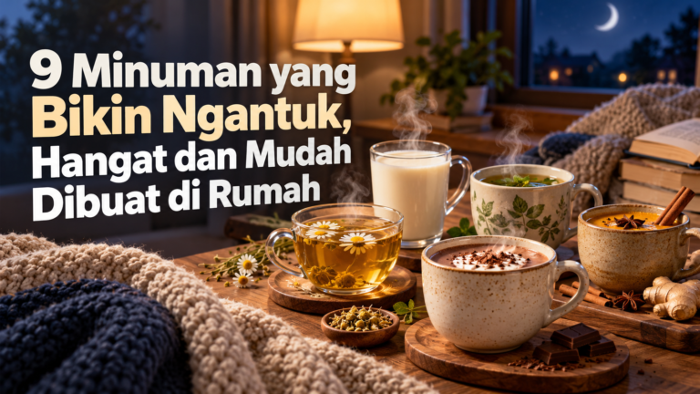 minuman - 9 Minuman yang Bikin Ngantuk, Hangat dan Mudah Dibuat di Rumah