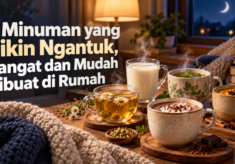 minuman - 9 Minuman yang Bikin Ngantuk, Hangat dan Mudah Dibuat di Rumah