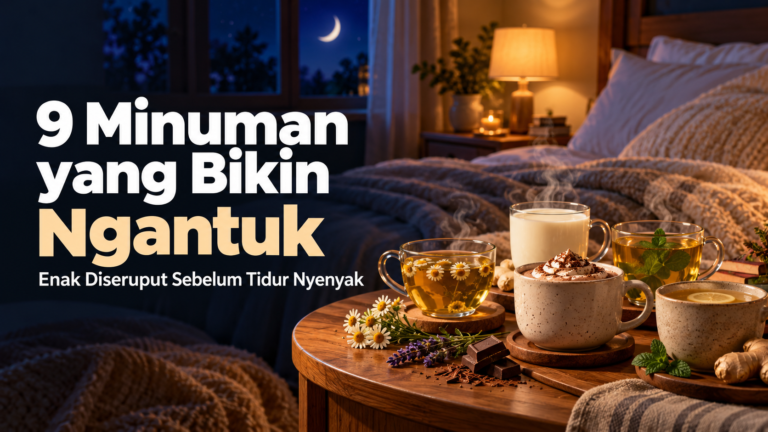 ngantuk - 9 Minuman yang Bikin Ngantuk, Enak Diseruput Sebelum Tidur Nyenyak