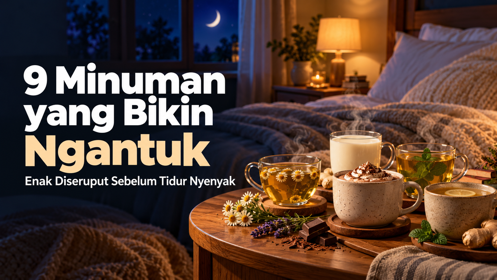 ngantuk - 9 Minuman yang Bikin Ngantuk, Enak Diseruput Sebelum Tidur Nyenyak