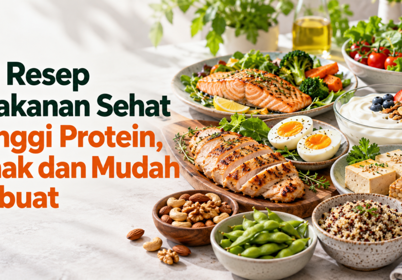 protein - 12 Resep Makanan Sehat Tinggi Protein, Enak dan Mudah Dibuat